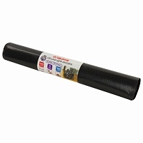 Мешки для мусора 240 л, черные, в рулоне 5 шт., ПВД 80 мкм, 1400х900 мм, LAIMA, 605339 в Норильске