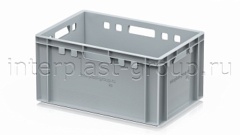 Ящик для мяса и колбасных изделий Е-3 серый в Норильске