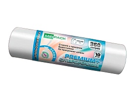 Мешки для мусора 360 л, белые, в рулоне 10 шт., ПВД 65 мкм, 1400х1000 мм, PREMIUM+, 3601015302 в Норильске Мешки для мусора 360 л, белые, в рулоне 10 шт., ПВД 65 мкм, 1400х1000 мм, PREMIUM+, 3601015302 в Норильске