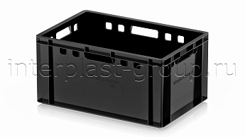 Ящик для мяса и колбасных изделий Е-3 черный в Норильске