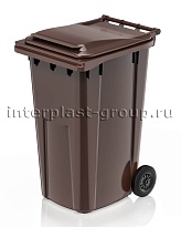 Контейнер для мусора 240 л коричневый облегченный 240 зеленый в Норильске