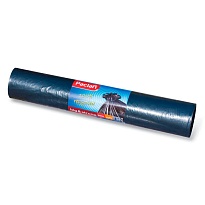 Мешки для мусора 240 л, черные, в рулоне 20 шт., ПВД 35 мкм, 1400х900 мм, PACLAN Big&Strong, 600823 в Норильске