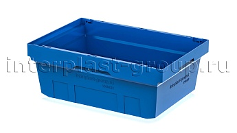 Вкладываемый контейнер KVR 6422 с усиленным дном голубой в Норильске