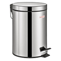 Ведро-контейнер для мусора (урна) с педалью LAIMA Classic, 3 л, со съемным внутренним ведром в Норильске