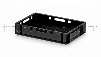 Ящик для мяса и колбасных изделий Е-1 черный в Норильске