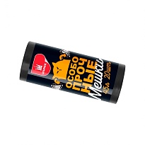 Мешки для мусора 45 л, черные, в рулоне 20 шт., ПНД, 14 мкм, 650х550 мм, Особопрочные, МП7795 в Норильске Мешки для мусора 45 л, черные, в рулоне 20 шт., ПНД, 14 мкм, 650х550 мм, Особопрочные, МП7795 в Норильске