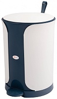 Контейнер для мусора Sтилъ с педалью 18 л синий 18 синий в Норильске