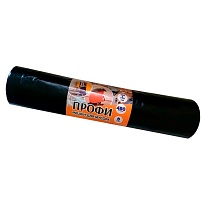 Мешки для мусора 480 л, черные, в рулоне 5 шт., ПВД, 65 мкм, 1700х1300 мм, Концепция Быта Профи, 603735 в Норильске Мешки для мусора 480 л, черные, в рулоне 5 шт., ПВД, 65 мкм, 1700х1300 мм, Концепция Быта Профи, 603735 в Норильске