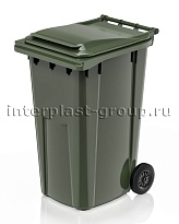 Контейнер для мусора 240 л зеленый облегченный 240 зеленый в Норильске
